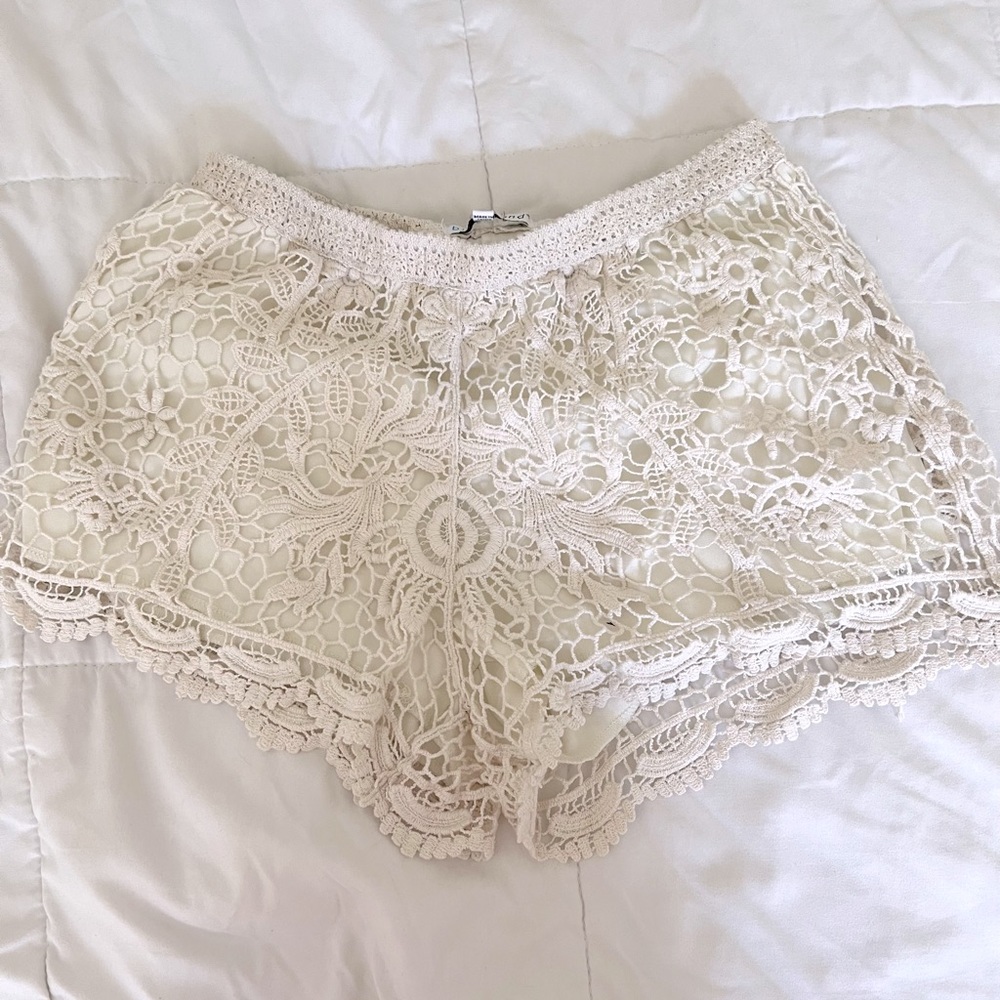 Lace comfy and fancy shorts